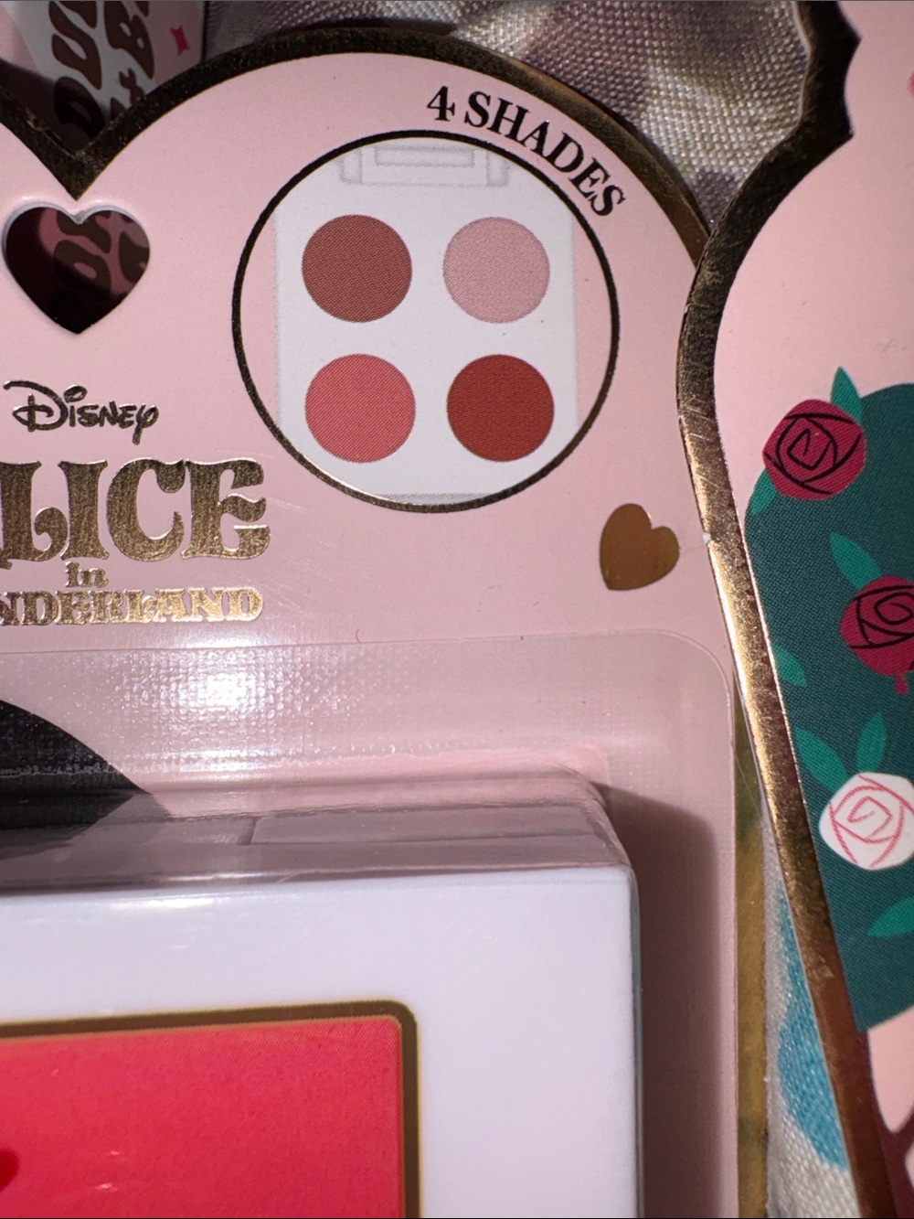 3 - Disney Alice in Wonderland Lip Set - Blue Teapot, Red Heart, & Card Deck Com - Picture 8 of 8